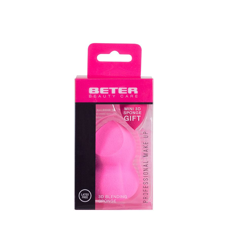 BETER ESPONJA LATEX OVOIDE+MINI LATEX FREE 1