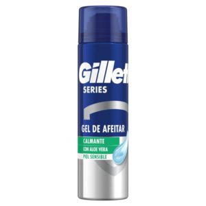 GILLETTE GEL DE AFEITAR SERIES PIEL SENSITIVE CON ALOE 200 ML