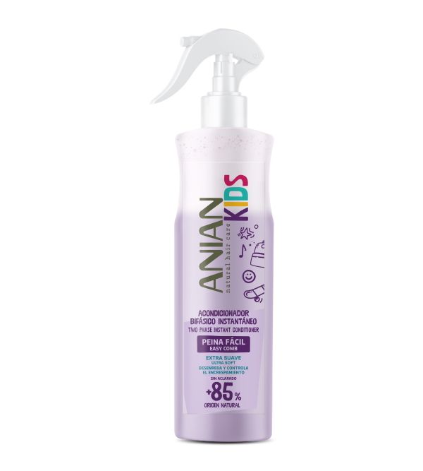 ANIAN ACONDICIONADOR KIDS PEINA FACIL 400 ML 1