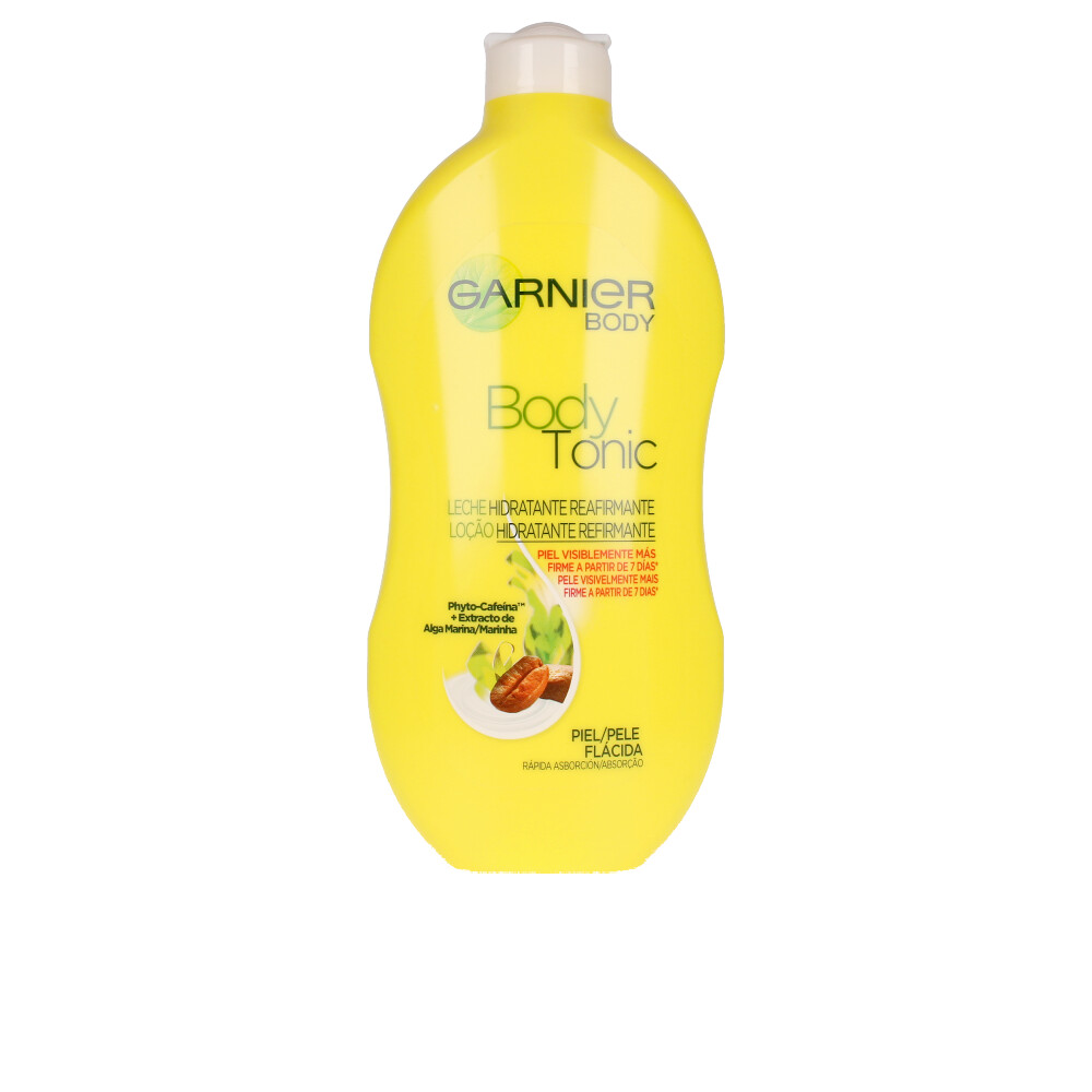 Garnier Body Tonic Leche hidratante Reafirmante Piel flacida