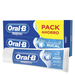 Oral-B Complete con Enjuague Bucal Pasta de Dientes