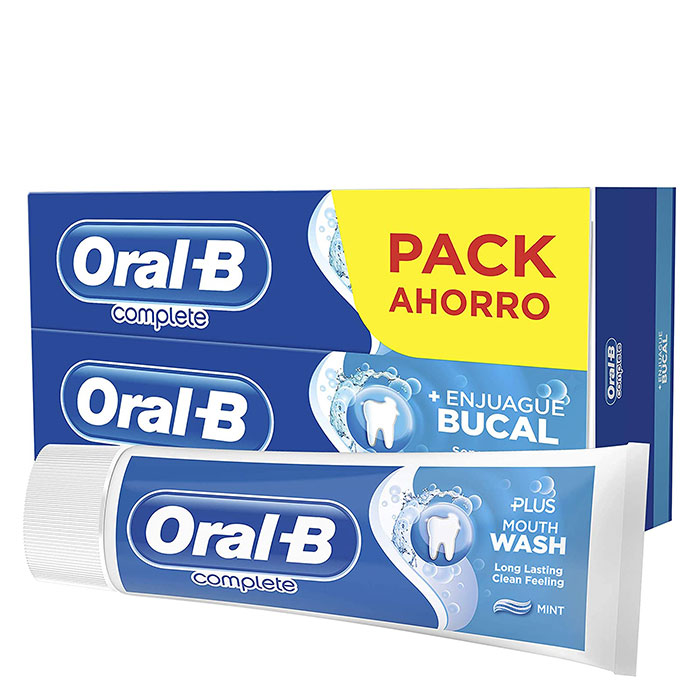 Oral-B Complete con Enjuague Bucal Pasta de Dientes