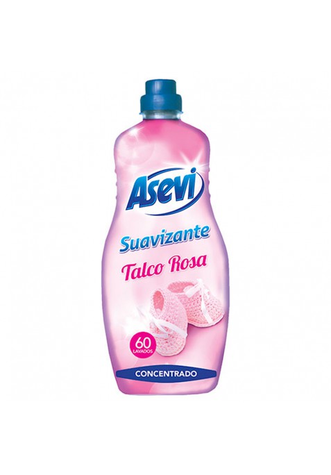 ASEVI SUAVIZANTE TALCO ROSA CONCENTRADO 60 LAVADOS 1