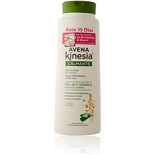 AVENA KINESIA CALMANTE GEL BAÑO 600+100 1