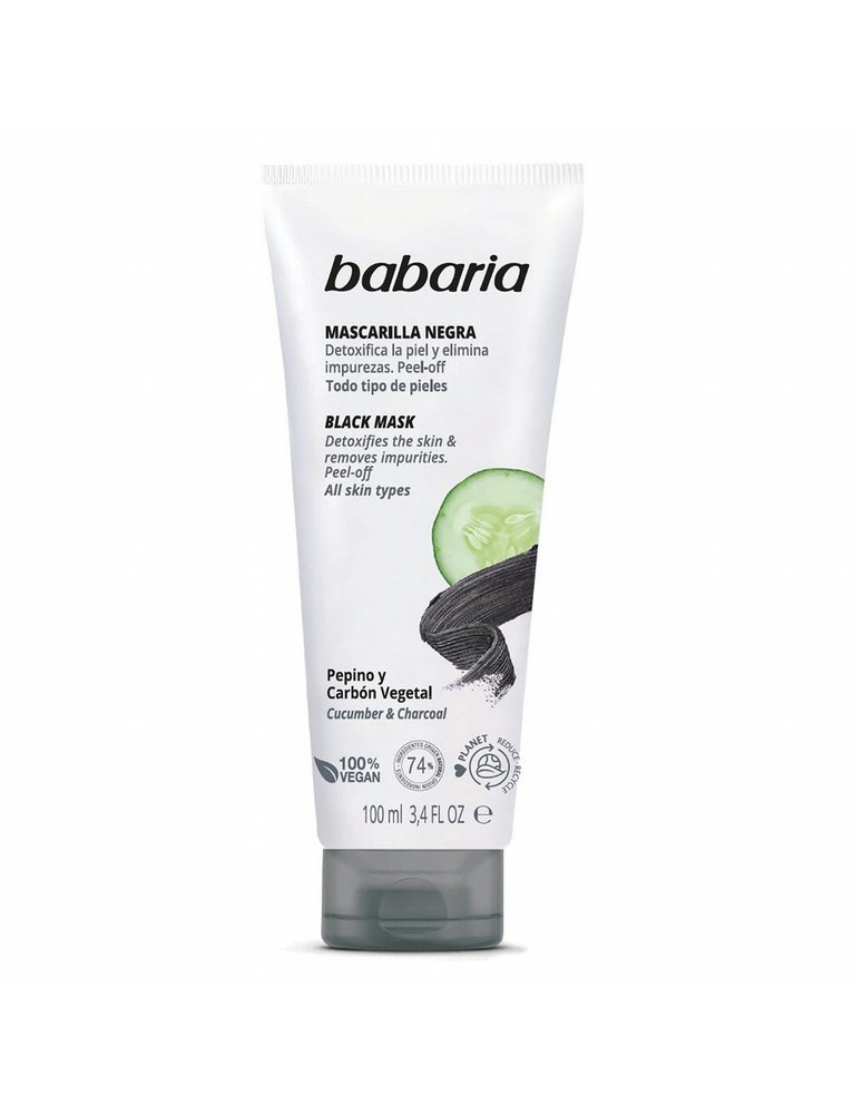 BABARIA MASCARILLA FACIAL NEGRA 100 ML 1