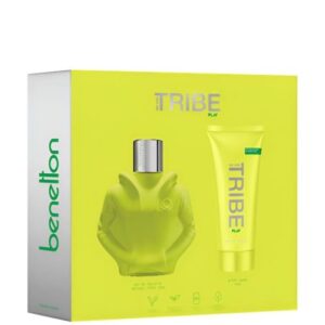 BENETTON WE ARE TRIBE PLAY ESTUCHE EAU DE TOILETTE VAP 90ML+GEL 75ML