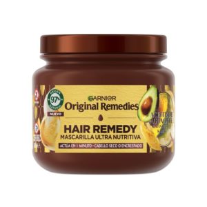 ORIGINAL REMEDIES MASCARILLA AGUACATE CABELLO REBELDE 340 ML.