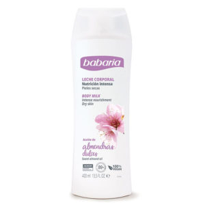 BABARIA BODY MILK ALMENDRAS 400ML