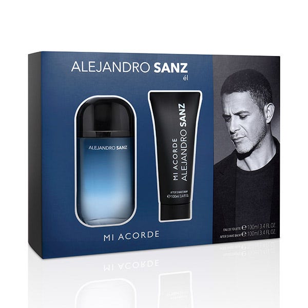 ALEJANDRO SANZ MI ACORDE EL ESTUCHE EDT 100ML+AFTER SHAVE 100ML. 1