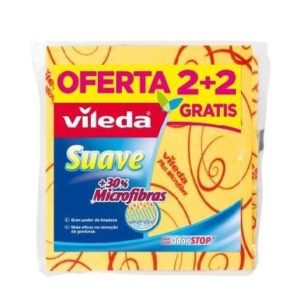 VILEDA BAYETA SUAVE Pack 2+2 u
