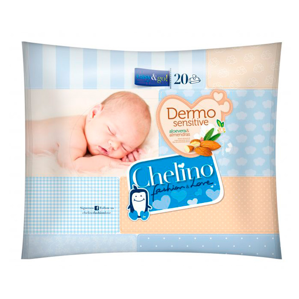 CHELINO TOALLITAS HUMEDAS INFANTILES 20 UDS 1