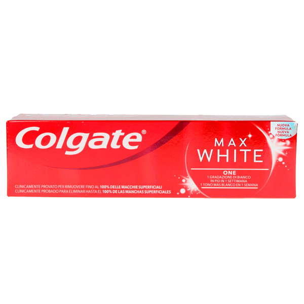 COLGATE DENTIFRICO MAX WHITE ONE 75 ML 1