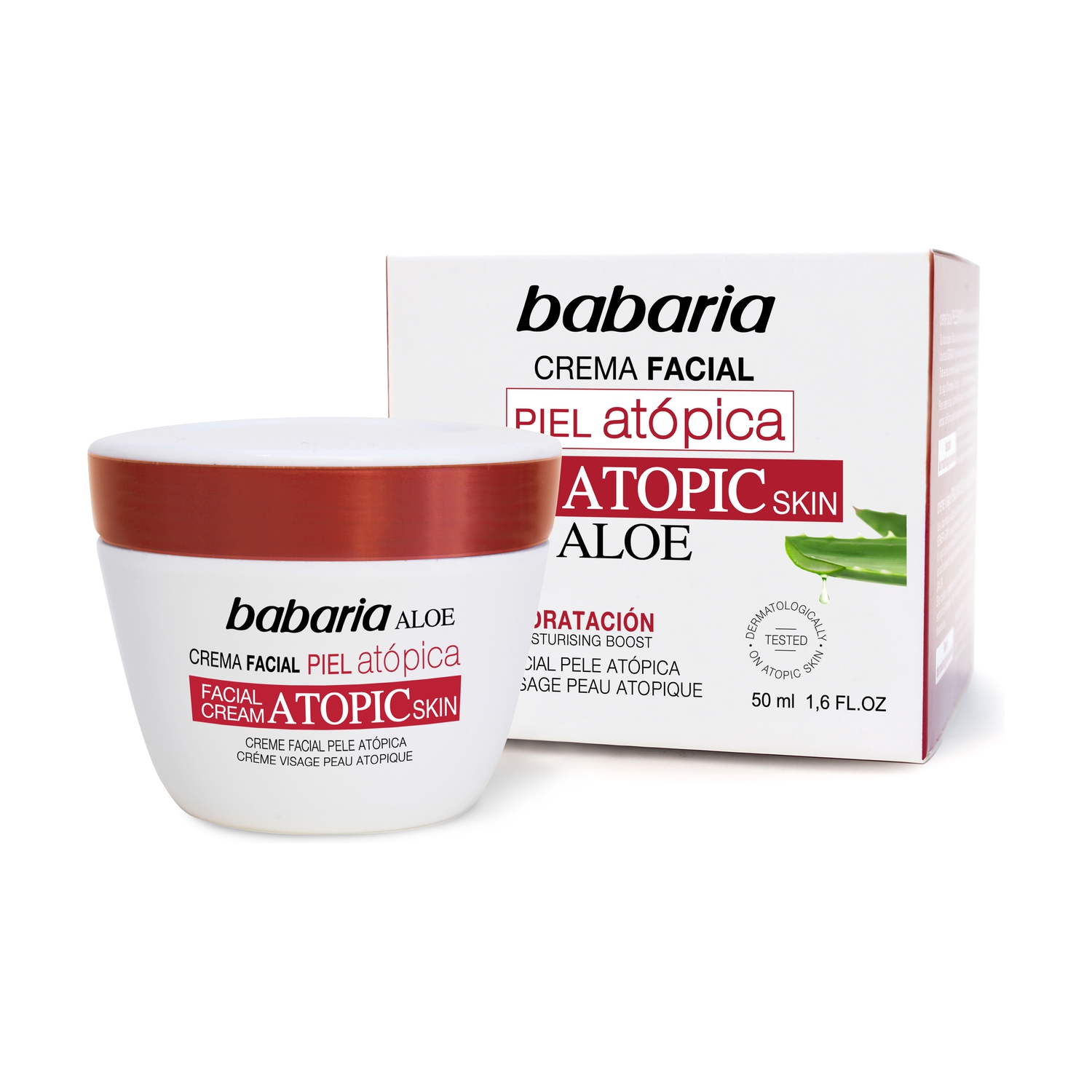 BABARIA PIEL ATOPICA CR.FACIAL 50 ML 1