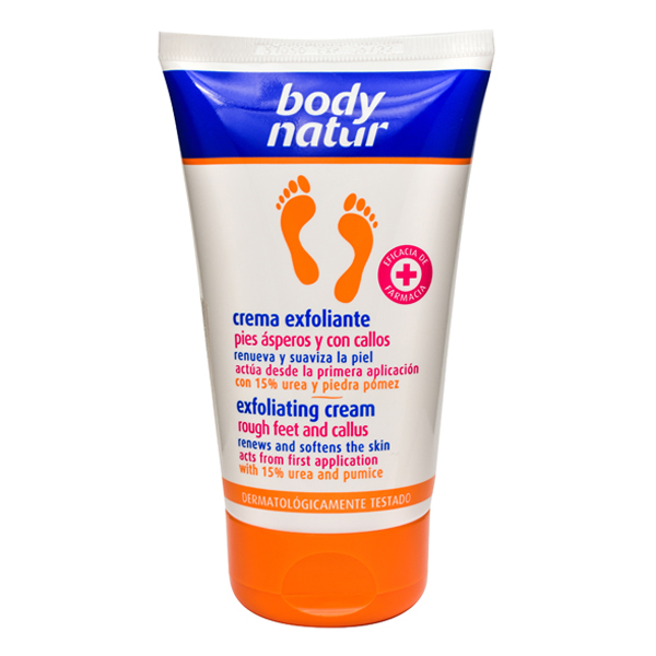 BODY NATUR CR.EXFOLIANTE PIES 100 ML 1