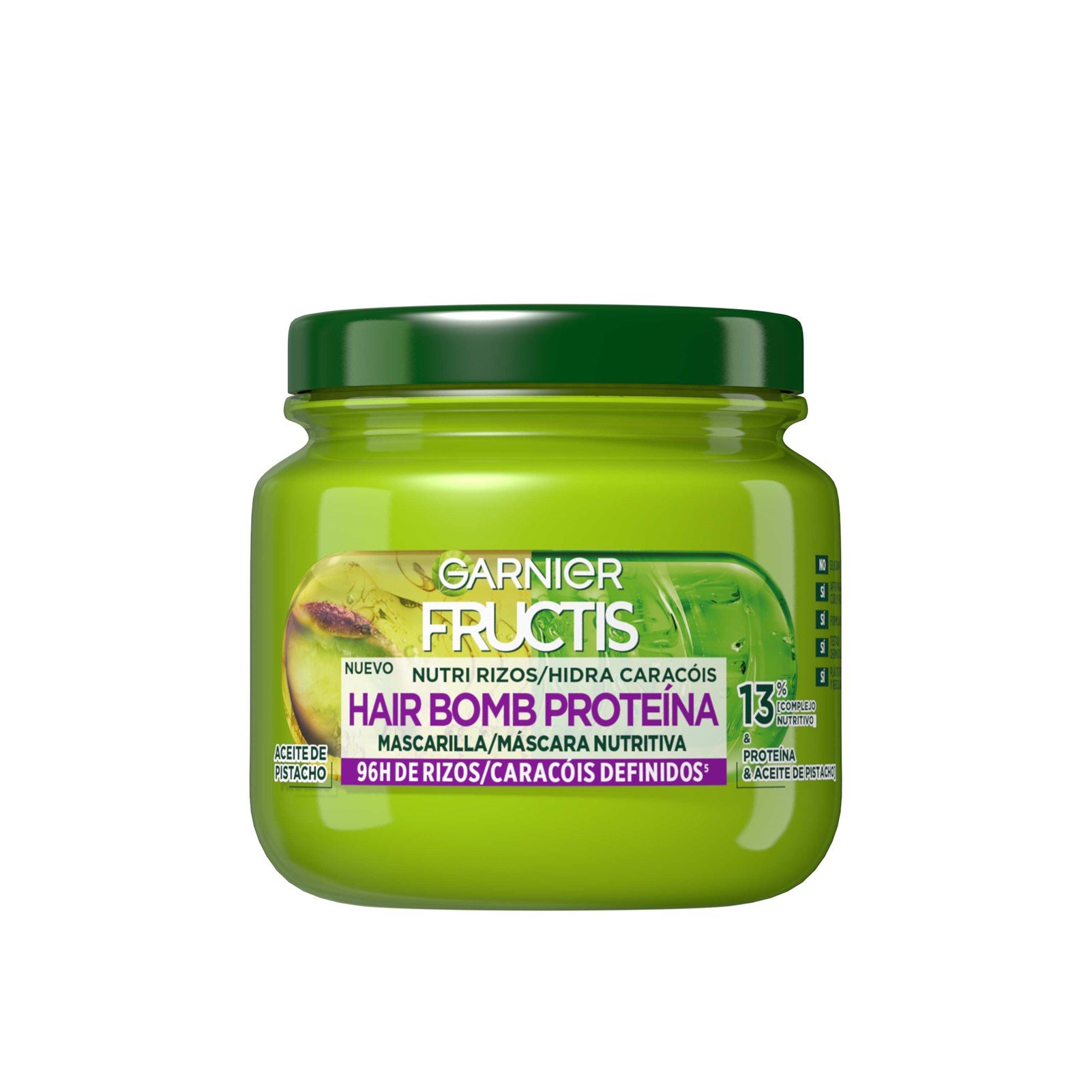 FRUCTIS MASCARILLA NUTRI RIZOS HAIR BOMB PROTEINA 320 ML 1