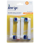 LOV´YC REC CEPILLO ELECTRICO SUAVE 4 UDS 4
