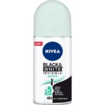 NIVEA BLACK & WHITE INVISIBLE ACTIVE DESODORANTE ROLL-ON 50 ML 4