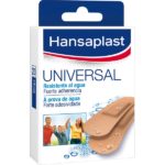 HANSAPLAST TIRITAS UNIVERSAL RESISTENTE AGUA 20 UDS 4