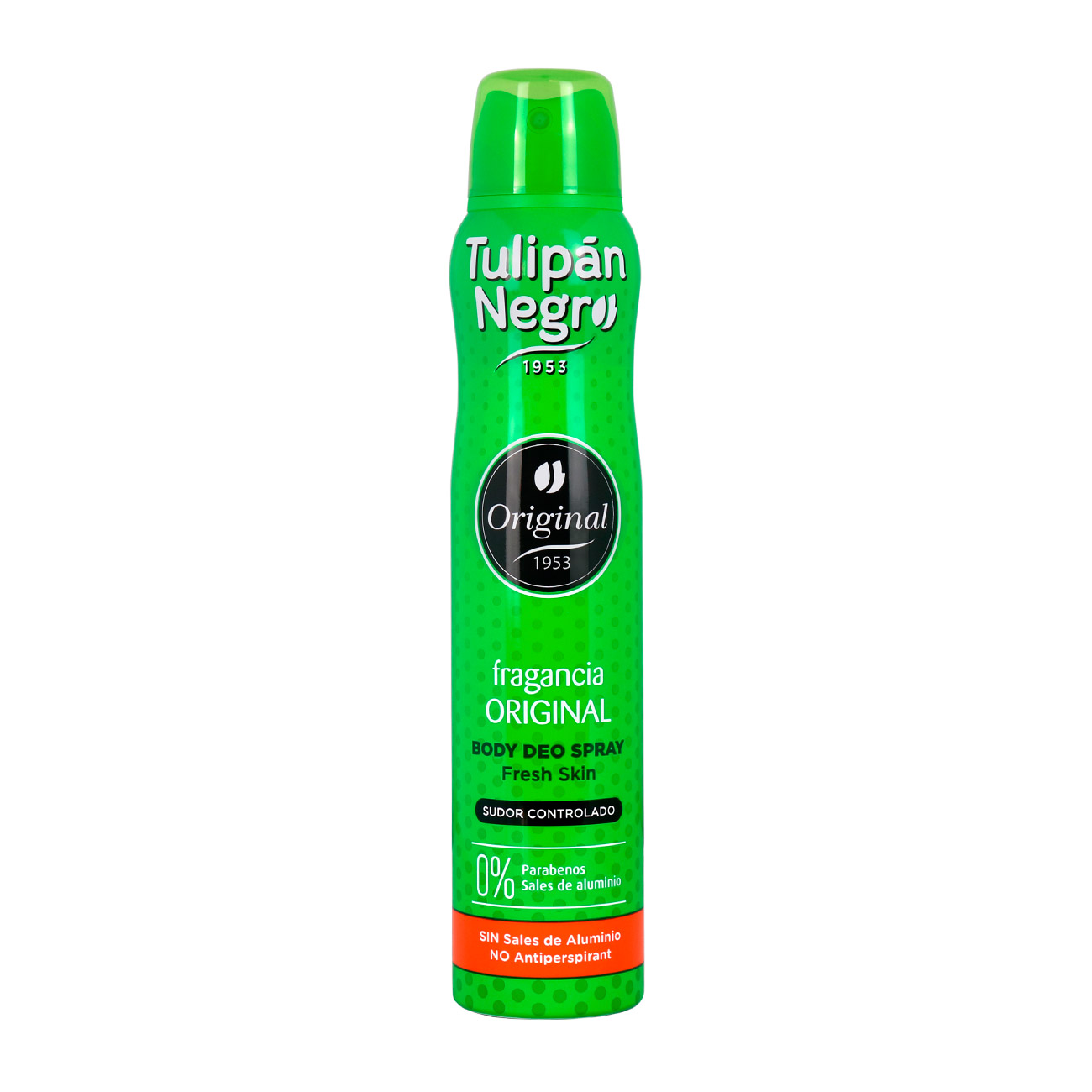 TULIPAN NEGRO ORIGINAL DESODORANTE SPRAY 200 ML. 1