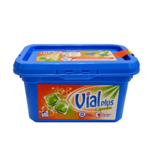 VIALPLUS DETERGENTE CAPSULAS COL.-BL.12U