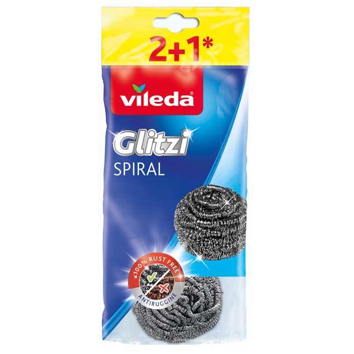 VILEDA GLITZI ESTROPAJO SPIRAL 2+1 1