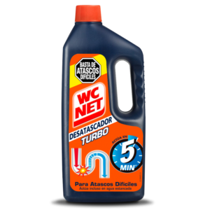 WC NET DESATASCADOR TUBERIAS TURBO 1L