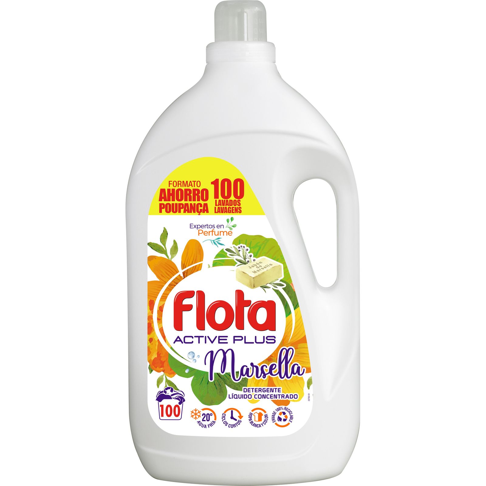 FLOTA MARSELLA DETERGENTE LIQ.100 LAV. 1