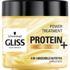 gliss protein mascarilla nutrición cabello seco
