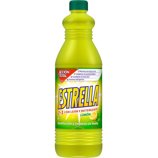 lejía estrella limón