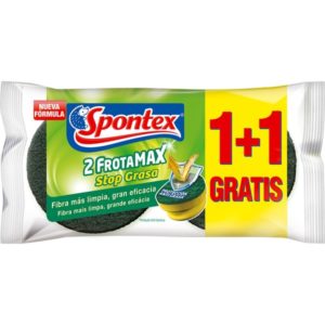 SPONTEX SALVAUÑAS FROTAMAX VERDE 1+1