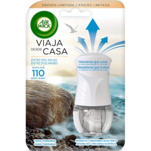 Air Wick Ambientador Eléctrico + Recambio Oasis Turquesa