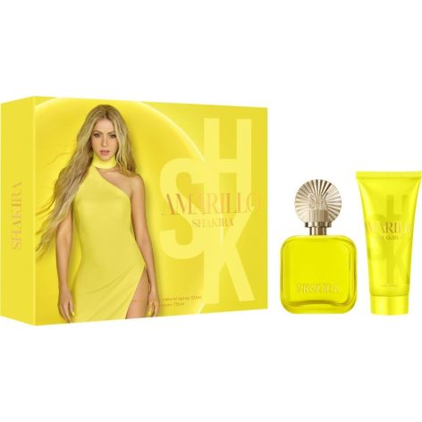 SHAKIRA AMARILLO ESTUCHE EAU DE PARFUM PARA MUJER 50ML 1