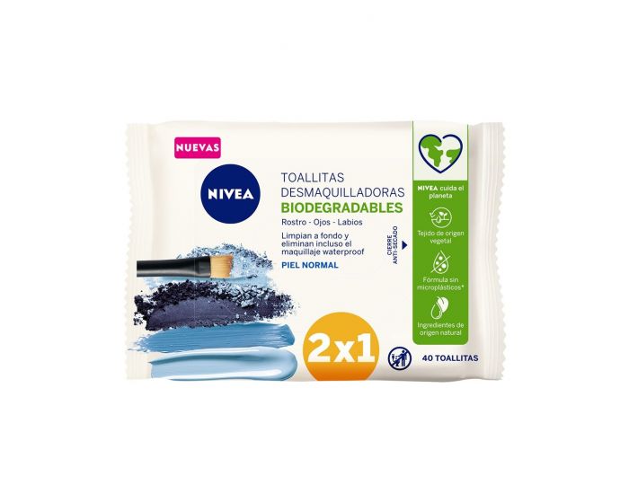 NIVEA TOALLITAS DESMAQ.P.NORMAL 20+20UDS 1