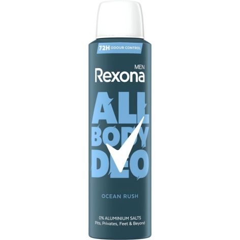 REXONA MEN ALL BODY OCEAN RUSH DESODORANTE SPRAY 150 ML 72H 1