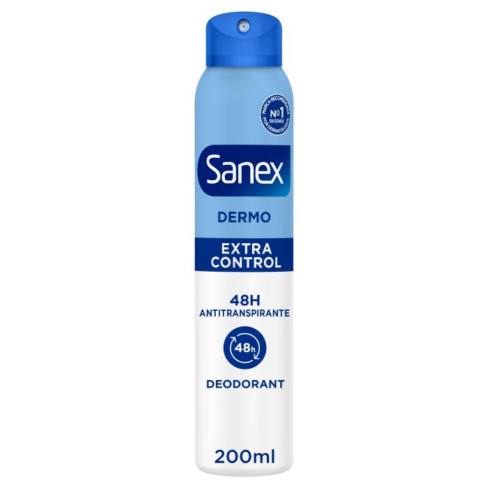 SANEX DESODORANTE DERMO EXTRA CONTROL SPRAY 200 ML 1