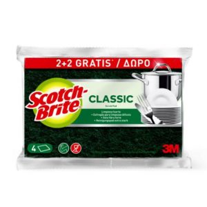 SCOTCH-BRITE ESTROPAJO CLASSIC 2+2