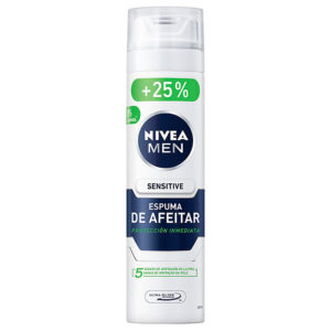 nivea men sensitive espuma de afeitar