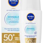 NIVEA SUN FACIAL FLUIDO DIARIO INVISIBLE SPF50+ 40 ML 4