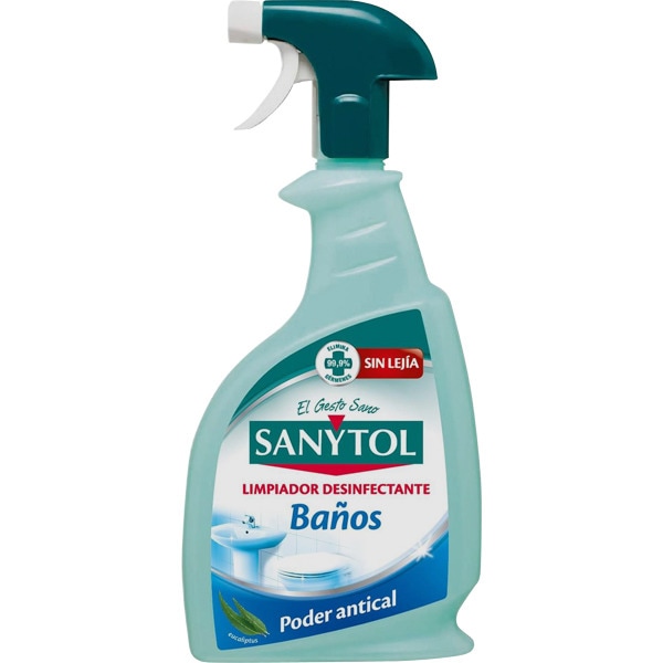 SANYTOL BAÑOS LIMPIADOR DESINFECTANTE PISTOLA 750ML 1