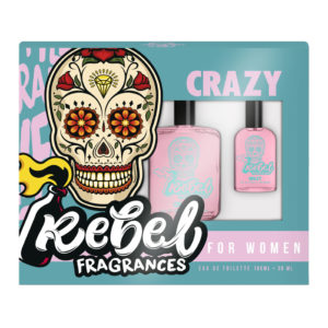 REBEL WOMAN CRAZY EST EDT VAP 100+30 ML