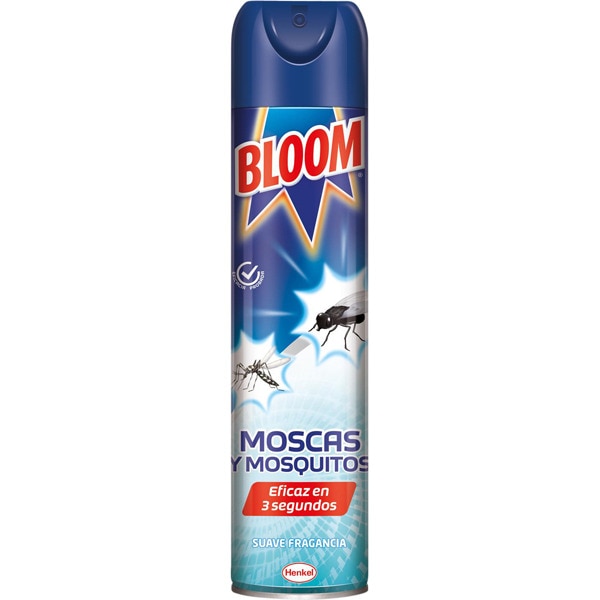 BLOOM AZUL MOSCAS Y MOSQUITOS SPRAY 600ML