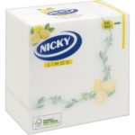 NICKY SERVILLETA BLANCA LIMON 2 CAPAS