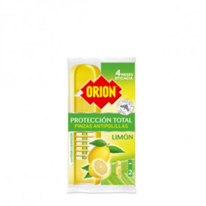 ORION PINZA ANTIPOLILLAS LIMON 2UDS