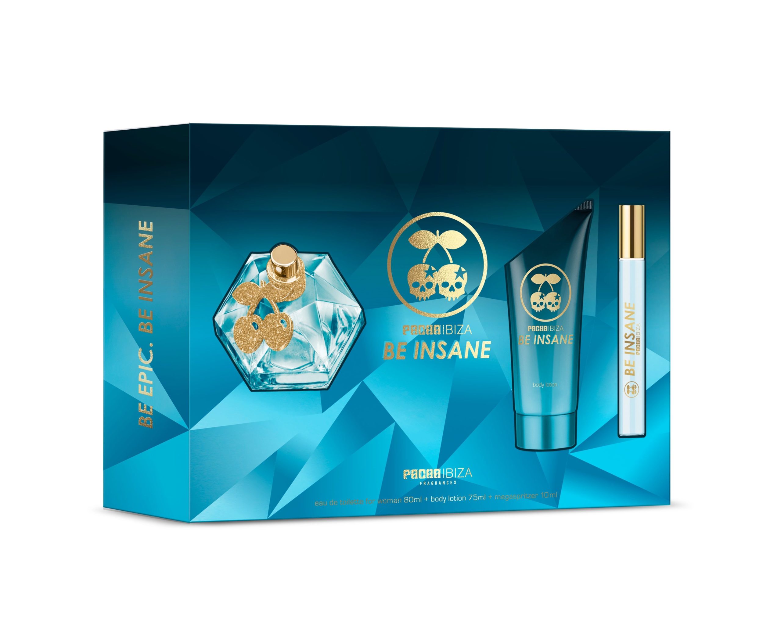 PACHA BE INSADE ESTUCHE VAP 80ML+BODY+MINI 1