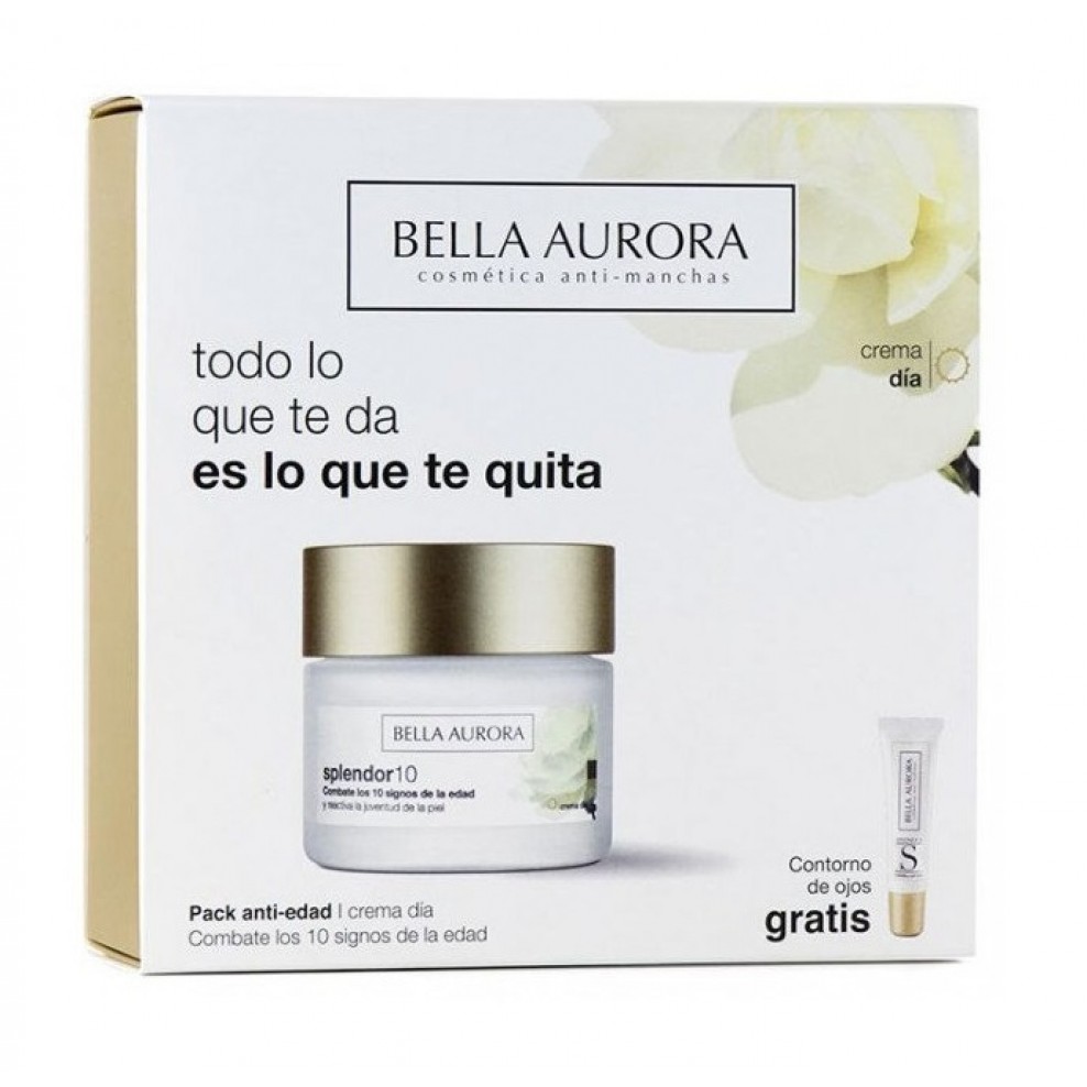 pack bella aurora splendor crema y contorno