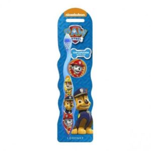 PATRULLA CANINA CEPILLO DENTAL CON CAPUCHON AZUL