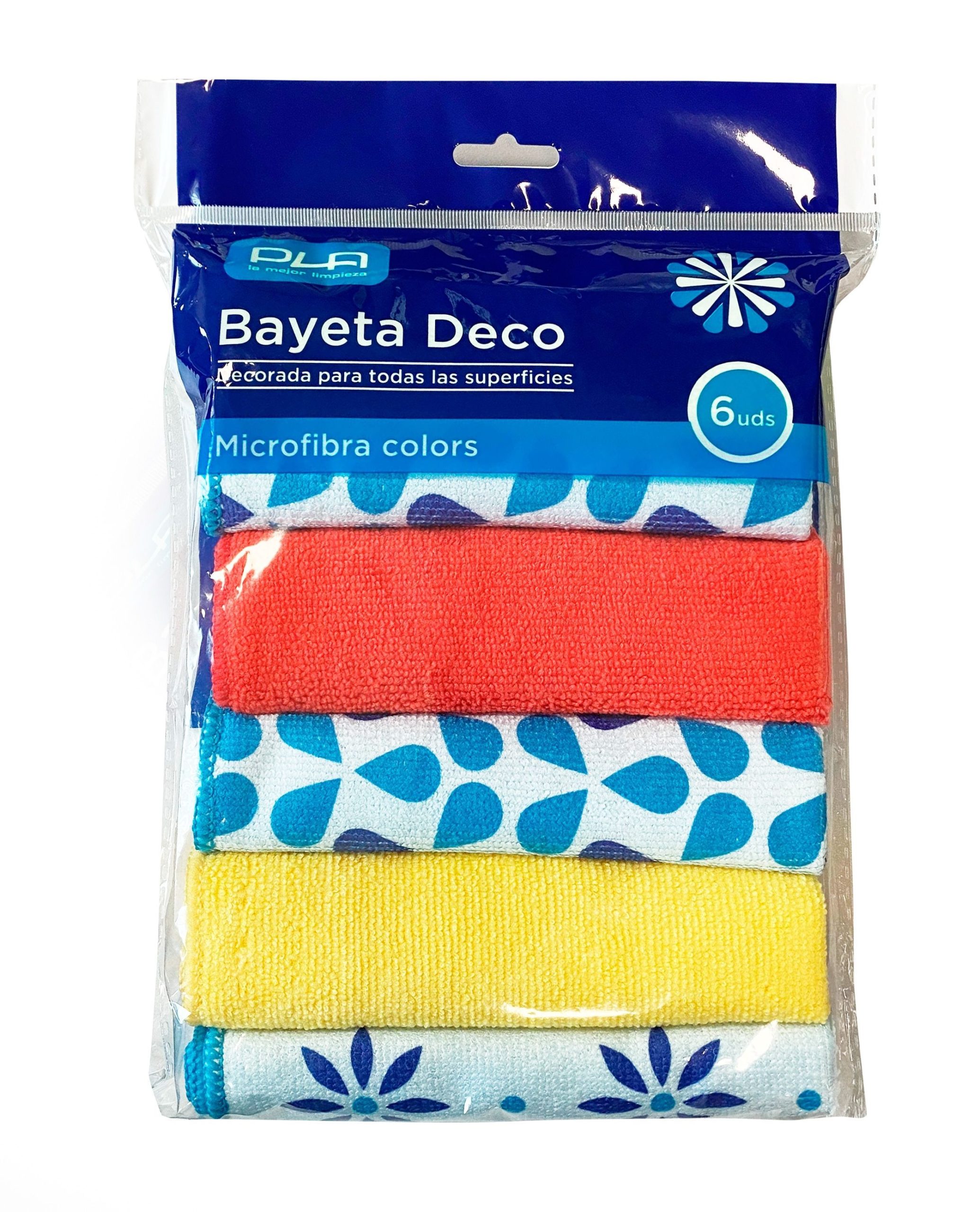 PLA BAYETA DECO MICROFIBRA 6 UDS 1
