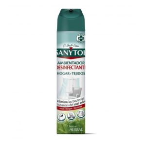 SANYTOL DESINFECTANTE HOGAR Y TEJIDOS SPRAY 300 ML