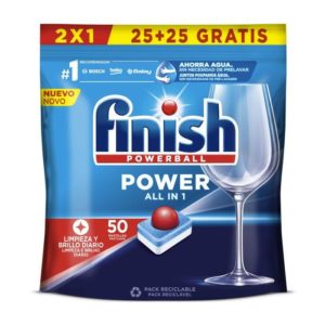 FINISH POWERBALL PASTILLAS TODO EN UNO 50 PASTILLAS