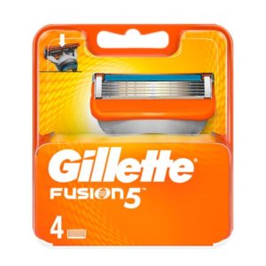 GILLETTE FUSION MANUAL CARGADOR 4 UDS